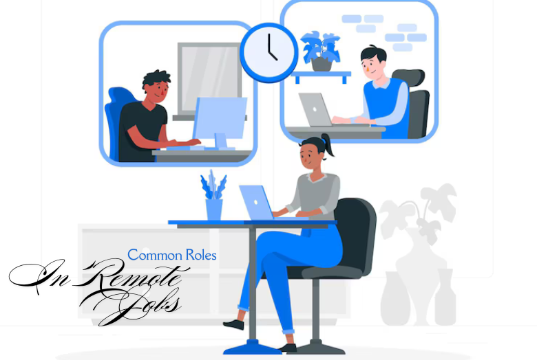 Common remote job roles across different industries