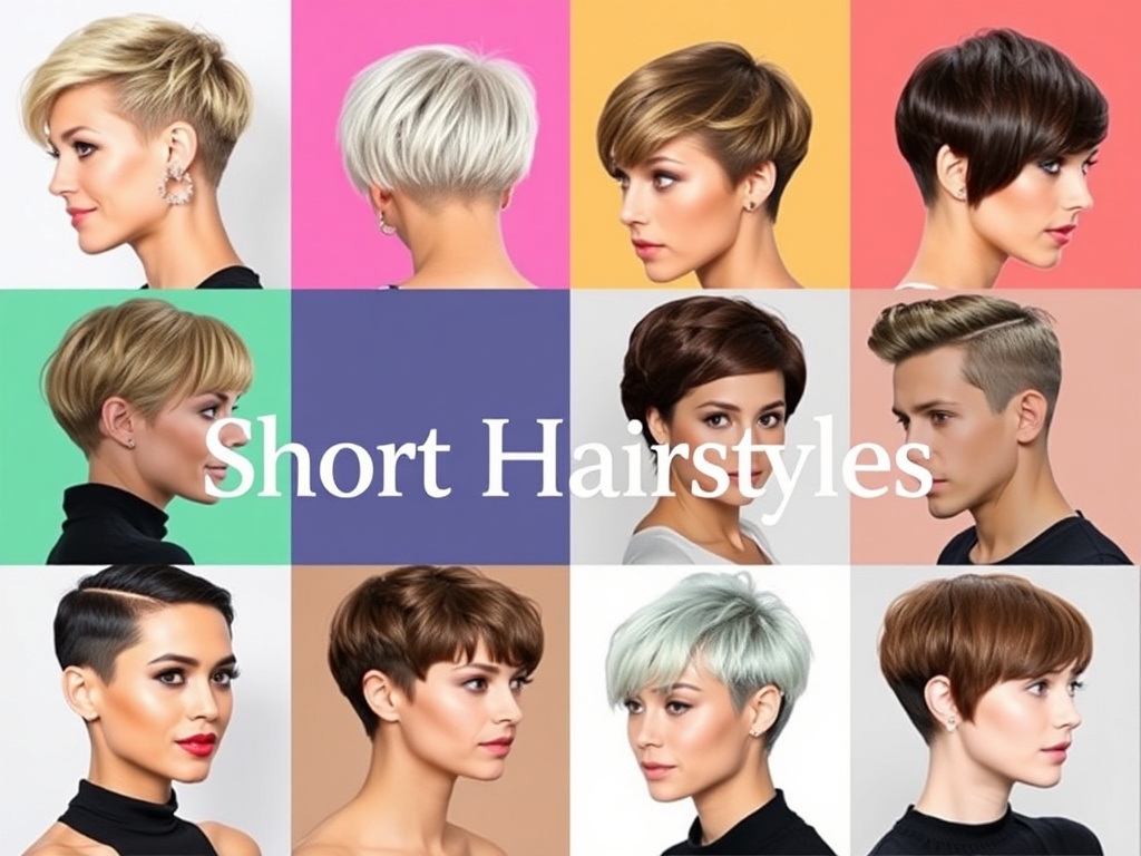 Short Hairstyles: The Complete Style Guide to Trendy, Low-Maintenance Cuts for Every Age, Hair Type, and Face Shape