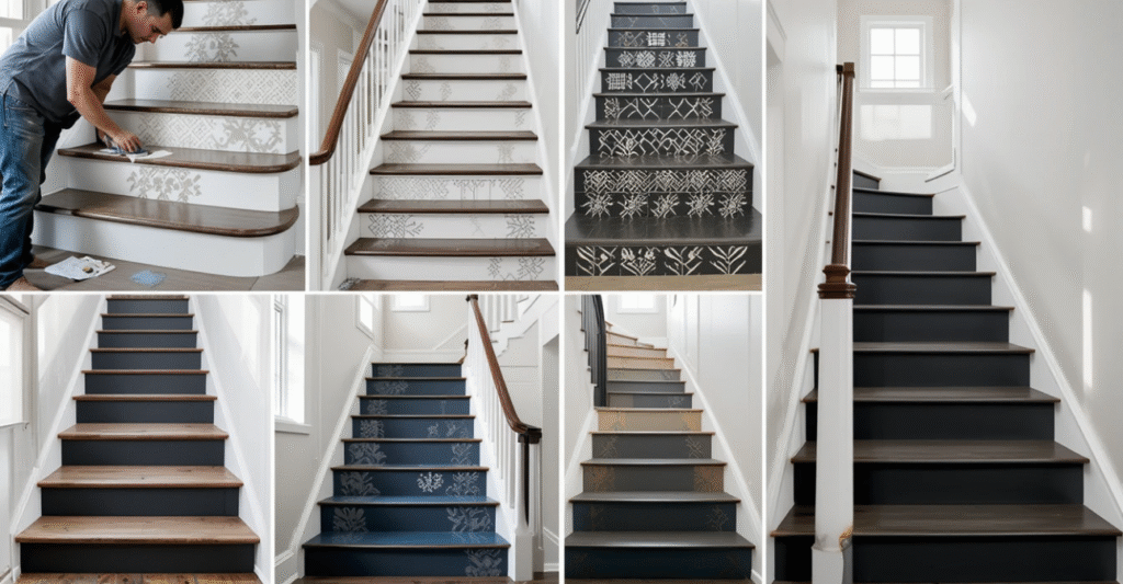 Painted Stairs: How to Paint Stairs for a Durable, Safe Finish