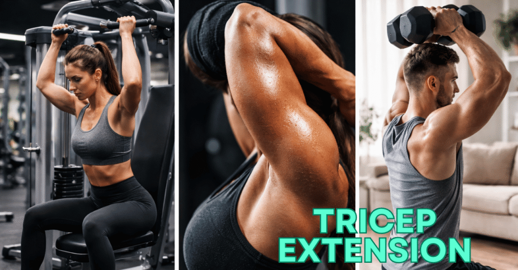 Tricep Extension: Ultimate Guide to Bigger and Stronger Arms for Faster Muscle Growth, Definition, Arm Strength Training Results, and Effective Workout Techniques
