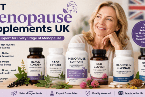 Best Menopause Supplements UK: Complete Guide to the Top Vitamins, Herbal Remedies, Hormone Balance Support & Natural Relief Options for Hot Flushes, Mood Swings, Sleep, Energy & Overall Women’s Health
