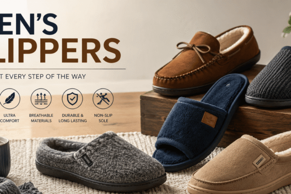 Men’s Slippers: The Ultimate Guide to Maximum Comfort, Cozy Warmth, Long-Lasting Durability, Arch Support, Breathable Materials, and Indoor Lifestyle Style