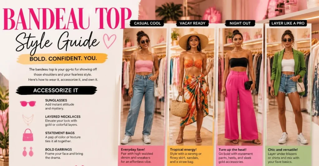 Bandeau Top Styling Guide: How to Get the Fit, Support and Look Right in the UK