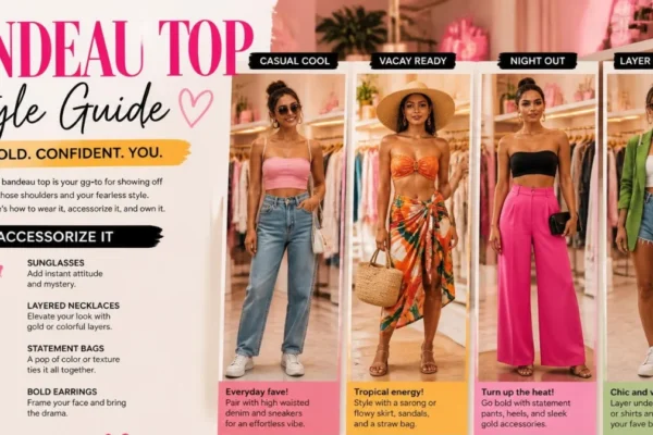 Bandeau Top Styling Guide: How to Get the Fit, Support and Look Right in the UK