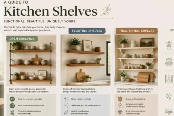 Kitchen Shelves: How to Choose, Fit and Style Practical Storage for UK Homes