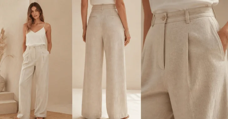 How to Choose Linen Trousers Women Will Actually Wear